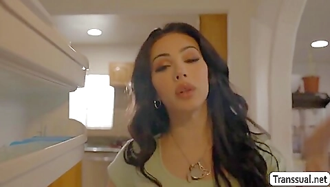 Brunette milf takes a dick and gets fucked in the ass