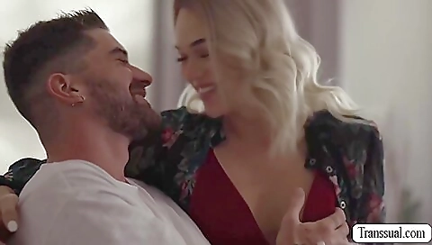 Sexy blonde slut with a sexy body gets ass and mouth fucked