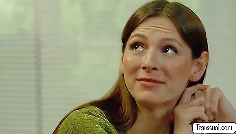 Guy fucks shemale ass and makes her suck in her mouth