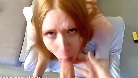 Petite redhead tranny gets nailed in her anal hole