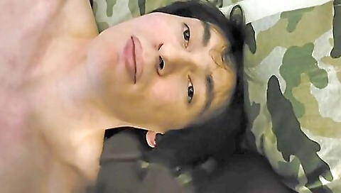 Horny black woman in black uniform is having a facial