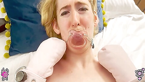 Big titted stepmom gets punished with a dildo and toy